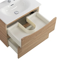 Тумба с раковиной BelBagno Marino-Cer-Mini 60 см Rovere Bianco