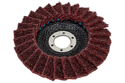 Круг лепестковый зачистной абразивный красный Medium (125х22.2 мм) Forsage F-FR125R 49118