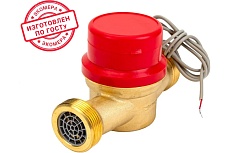 Универсальный одноструйный счетчик воды ЭКО-М ЭКОМЕРА-32И импульсный Э-32ОУИ-160-СК