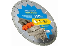 Алмазный сегментный диск по бетону Beton Hard (350x3.5х12х25.4) Kronger B200350H