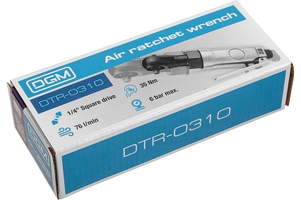 Пневмогайковерт-трещотка Dgm 1/4 DTR-0310 DG4011-6