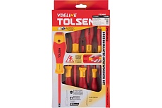 Набор диэлектрических отверток TOLSEN 8 предметов V32408