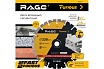 Диск алмазный сегментированный по железобетону и камню 230 мм RAGE Furious 600131
