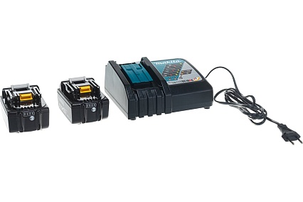 Набор аккумуляторов BL1840B 18В, 4.0 Ач + зарядное устройство DC18RC + кейс MakPac Makita 198310-8