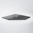 Поддон для душа RGW Stone Tray ST/T-G 90x90 графит, пятиугольный