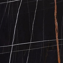 Керамогранит Kerranova Marble Trend Nero Dorato 60x60 см, K-1004/MR/600x600x10