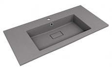Раковина Style Line Line 100 см серый шелк СС-00002458