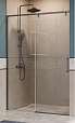 Душевая дверь BelBagno SOFT_CLOSE-1-BF-1-140-C-GM 140x200 прозрачная, оружейная сталь