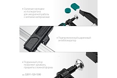 Струбцина Kraftool Xf тип F, 1500/120 мм 32011-120-1500_z01