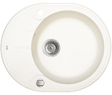 Кухонная мойка Iddis Kitchen G 62 см белый