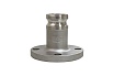 Нержавеющий камлок TITAN LOCK тип FA, ниппель с фланцем 1 1/2", AISI316 TL150FASS