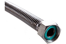 Подводка для газа СТМ ГАЗ сильфонная, 3/4&quot;, гайка-гайка, 50 см CGHF3405