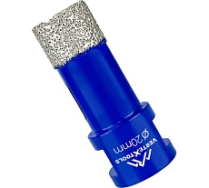 Коронка алмазная 20x35 мм для УШМ Vertextools 333-20-35