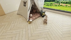 Ламинат Alpine Floor Herringbone 12 Дуб Лацио 600x100x12 мм, LF105-3A