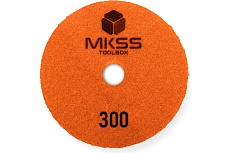 Алмазный гибкий шлифовальный круг MKSS Toolbox MK2604 АГШК Ø100 Р300 для мокрой шлифовки MKSS MK26040300