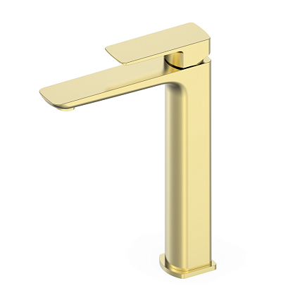 Смеситель для раковины Oliveeka D-Line OL-239003-BG золото матовое