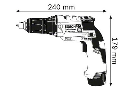 Аккумуляторный шуруповерт Bosch GTB 12V-11 Solo 0.601.9E4.002