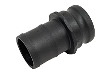 Камлок TITAN LOCK 3in типа E, ниппель с хвостовиком (полипроп.) TL300EPP
