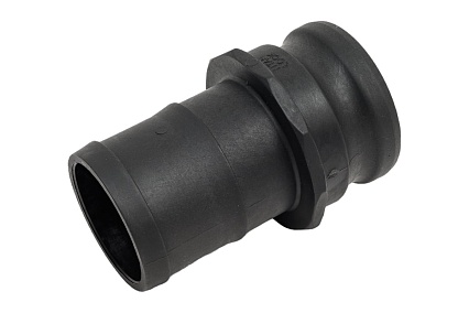 Камлок TITAN LOCK 3in типа E, ниппель с хвостовиком (полипроп.) TL300EPP