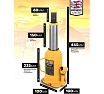 Бутылочный домкрат JCB 20 т, с клапаном TH92004(58020) JCB-TH92004(58020)