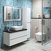 Тумба со столешницей BelBagno Kraft 100 см Bianco Opaco