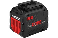 Аккумулятор ProCORE 18В, 12Ач - 2 шт, зарядное устройство GAL 18V-160 C Bosch 1600A016GY