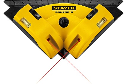 Лазерный угольник для кафеля Stayer SQUARE-8 34928