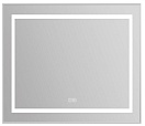 Зеркало BelBagno SPC-KRAFT-885-785-TCH-WARM 90x80 см антипар, сатин в алюминиевой раме