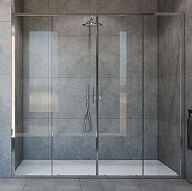 Душевая дверь Vincea Garda VDS-1G2170CL 170x190 хром, прозрачное