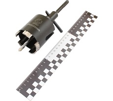 Коронка алмазная по камню CNIC 63x90мм М16, для сухой резки, хвостовик SDS-PLUS DB0101 33695