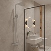 Душевая стойка Oliveeka D-Line OL-739901-CR с термостатом, хром
