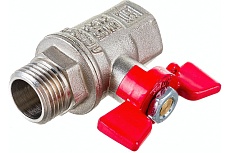 Шаровой кран Valfex PREMIUM для воды, 1/2&quot; ВР/НР, бабочка VF.218.NB1.012.PREMIUM
