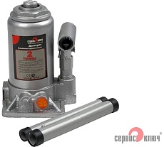 Двухштоковый домкрат Сервис Ключ 2 т, высота 161-374, 75222