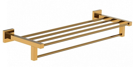 Полка для полотенец Wonzon&Woghand Polo WW-8981-DG темное золото