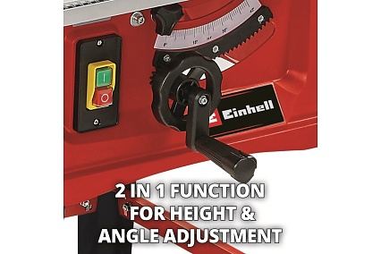 Циркулярная стационарная пила Einhell TC-TS 254 eco, 2050Вт, 254x30мм 4340505