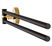 Полотенцедержатель Wonzon&Woghand Majestic WW-9231 черный/золото