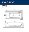 Акриловая ванна Excellent Wave Slim 160x70