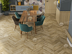 Виниловый ламинат Alpine Floor Parquet LVT Дуб Кастор 590x118x2.5 мм, ECO-16-34