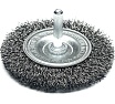 Щетка дисковая гофрированная Lessmann Д75x10, STA 0.20 мм, хвостовик 6мм 410132