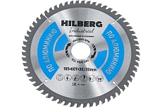 Диск пильный Industrial Алюминий (185x30/20 мм; 60Т) Hilberg HA185