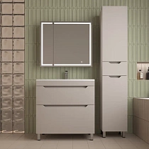 Мебель для ванной Style Line Остин 80 см напольная, крем