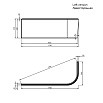 Фронтальная панель Am.Pm X-Joy 170x70 см L/R