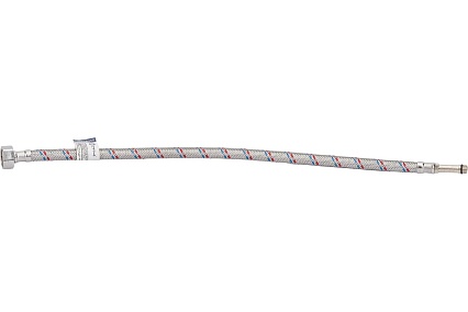 Подводка для смесителей СТМ сталь, 1/2xM10x50 см., длинный штуцер CWFLS050