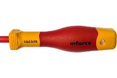 Диэлектрическая отвертка Inforce 3,5х100мм 06-09-50