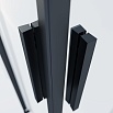 Душевой уголок Vincea Soft 2 VSS-3SO2900CLB 90x90 черный, прозрачное