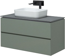 Мебель для ванной Allen Brau Infinity 100 см, 2 ящика, cement grey matt