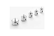 Набор алмазных коронок DHS01 по стеклу и керамике (6-50 мм; 15pcs) Deko 065-0541