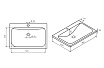 Раковина 1MarKa Atom 60 см Ц0000000702
