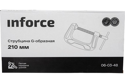 G-образная струбцина Inforce 210 мм 06-03-48