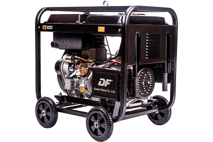 Дизельный генератор Foxweld expert d5500-1, 5.0-5.5 квт, 1ф, розетки 1x16a + 1x32a, ппп, мфд 3в1 8895